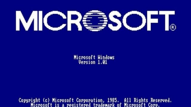 Microsoft releases Windows version 1