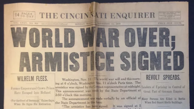 Armistice Ending WWI