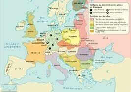 Cambios políticos y territoriales tras la SGM
