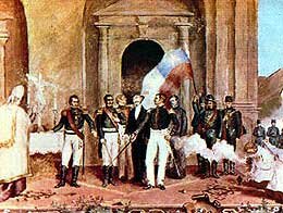 Organización de la república 1822-1830
