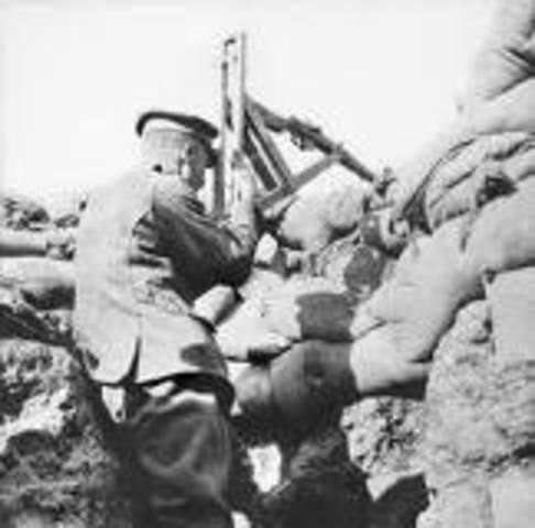 The battle of Gallipoli