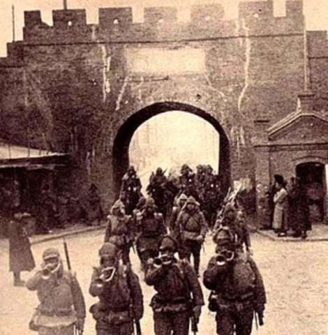 Manchuria es ocupado por Japón