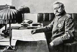 Election of President Von Hindenburg
