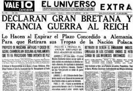 Francia y Reino Unido declaran la guerra