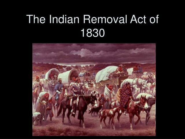 Indian Removal Act of 1830