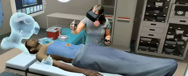 Virtual Reality Medical Training Simulator
