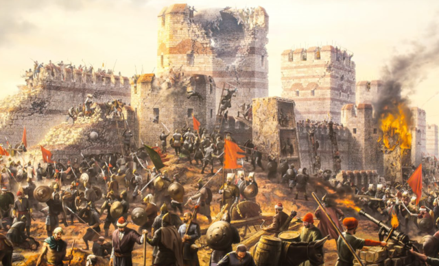 The fall of Constantinapole