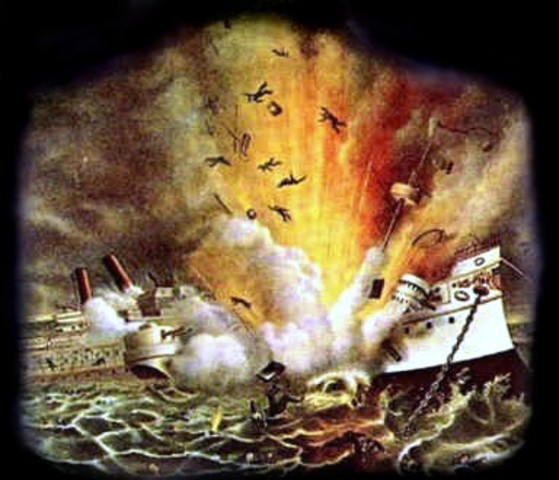 William McKinley sent the U.S.S. Maine to Cuba.