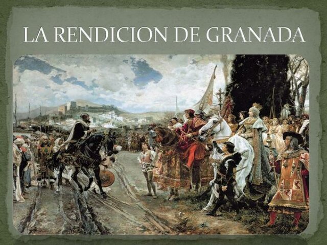RENDICIÓN DE GRANADA