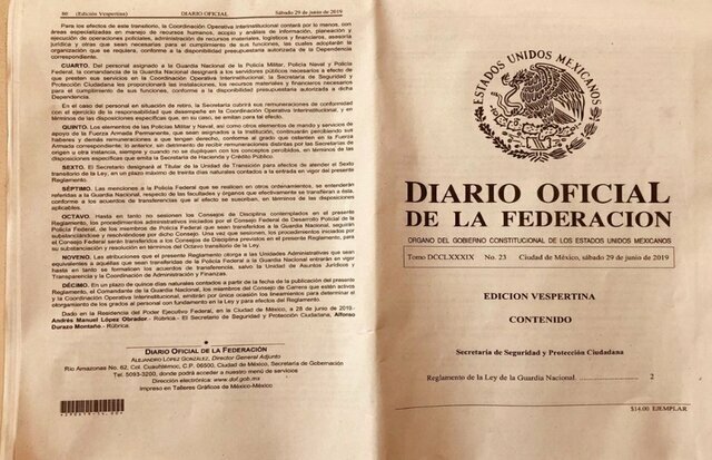 Decreto para adicionar al artículo 6 CPEUM