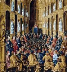 Pope Urban II calls for the First Crusade in relation to the holy city of Jerusalem