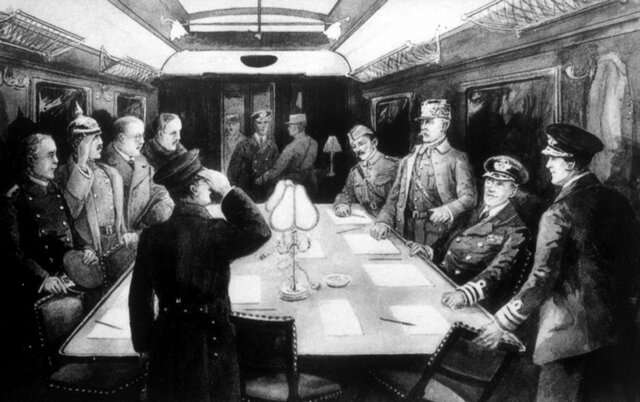 Armistice ending WWI
