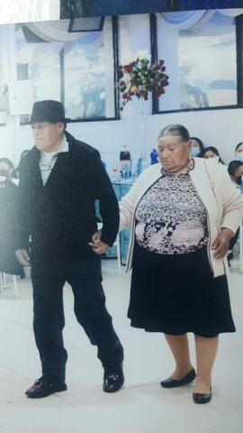 Conoció a su esposo Pedro Lagla