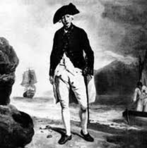 Captain Arthur Phillip arrived with the first fleet in Australia