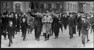 German Revolution of 1918 and Kaiser Wilhelm II resigns