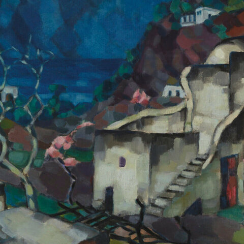 2. Eesti kunstinäide - Capri Motiiv - Konrad Mägi