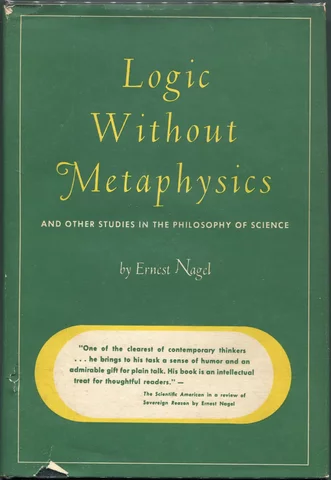 Logic Without Metaphysics: and Other Essays in the Philosophy of Science is Published