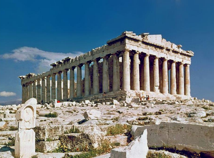 Parthenon, Ateena Akropolil