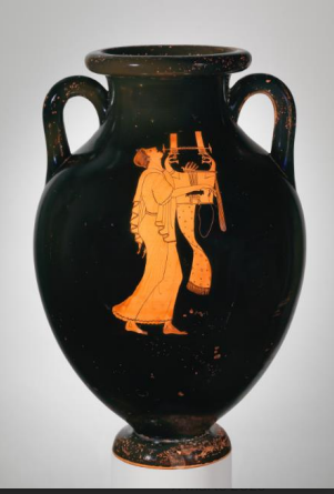 Vana-Kreeka vaasimaal, punasefiguuriline maal