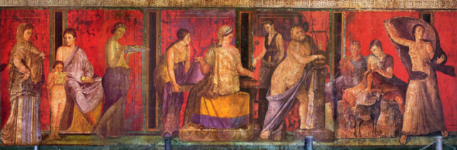 Pompeji, Müsteeriumite villa