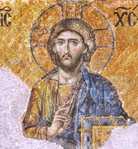 Kristus Pantokraator, Hagia Sophia mosaiik