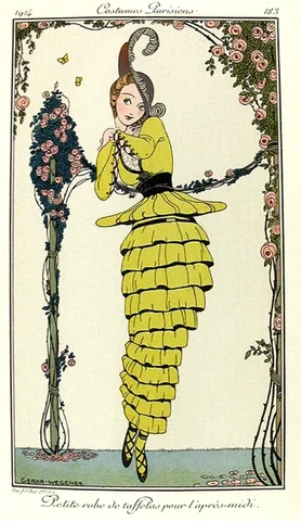 Paul Poiret libera a las mujeres del corsé