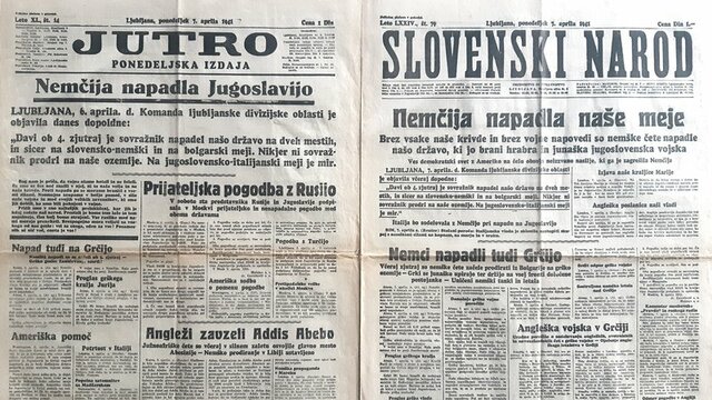 NAPAD NA KRALJEVINO JUGOSLAVIJO