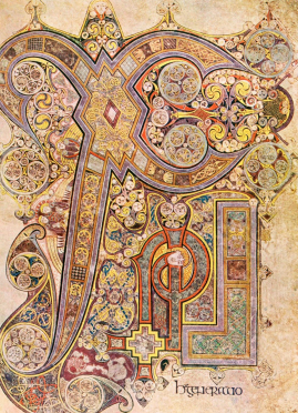 Book of Kells, Iirimaa (insular stiil)