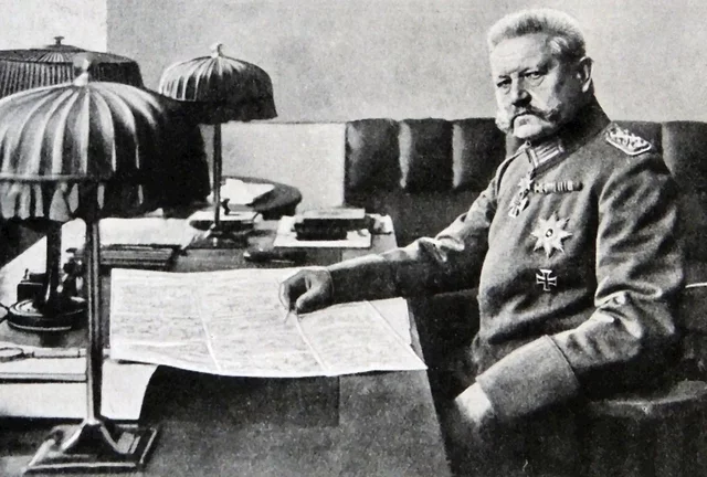 Election of President von Hindenburg