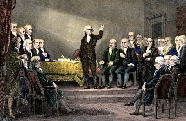 The Constitution is Adopted