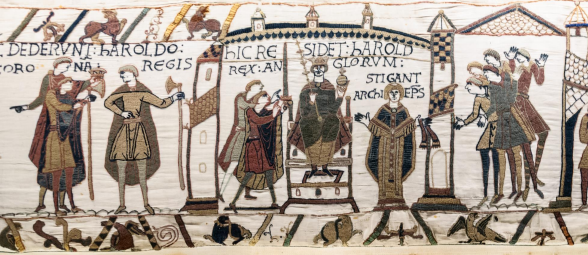 Bayeux vaip, XI saj, Prantsusmaa