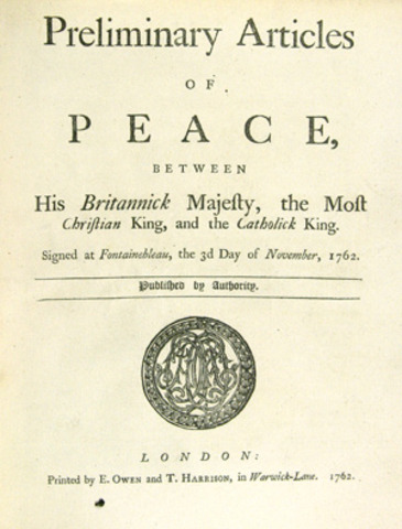 Spain and America's peace treaty