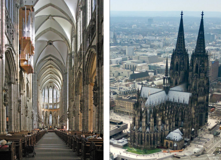 Kölni katedraal, XIII –XIX saj