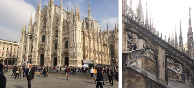 Milano toomkirik, XIV – XX saj