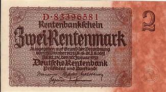 Introduction of Rentenmark