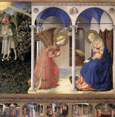 Maarja kuulutus, Fra Angelico