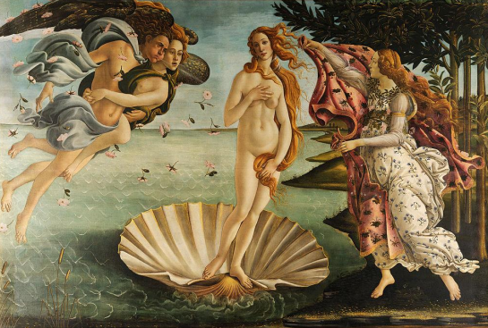 Venuse sünd, Sandro Botticelli