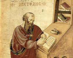 Aristotle writes about a diving bell apparatus