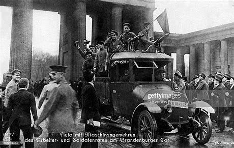 German Revolution of 1918 and Kaiser Wilhelm II resigns