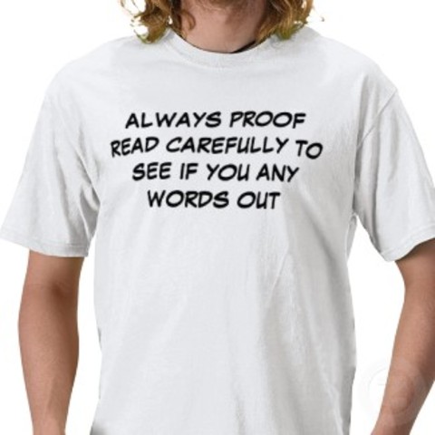 Had Friends Proofread Paper