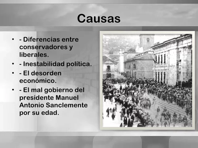 guerra de los  mil dias