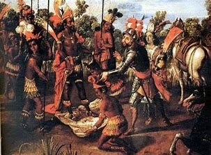 Conquista de Hernán Cortés del Imperio azteca