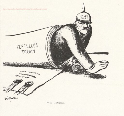 Treaty of Versailles and the results for Germany