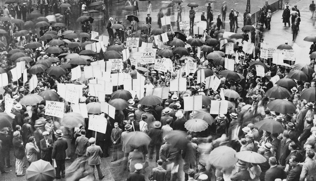 Beginning of Great Depression