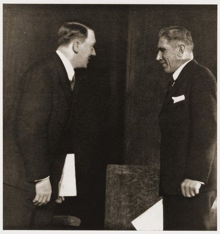 Von Papen meets with Hitler