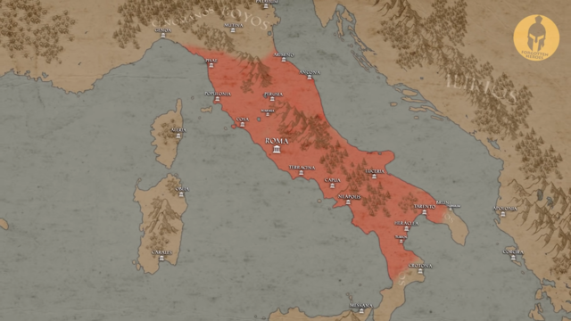 Erromak ITALIAR PENINTSULA OSOA menpean