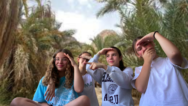 We went to the jungle