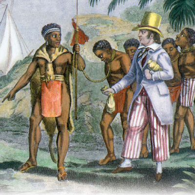 Timeline: Rutas dtriangular de esclabos