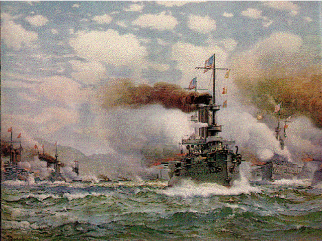 The Spanish american war begins.