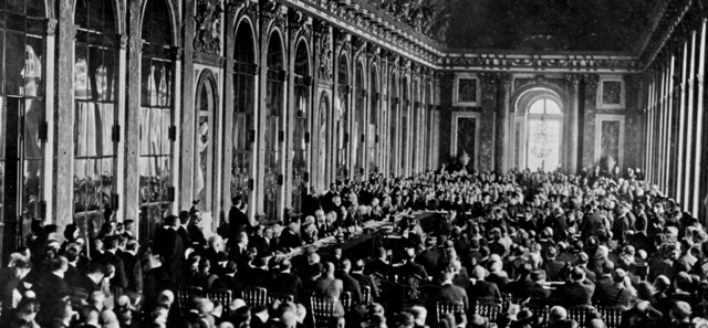 El tratado de Versalles (1919)